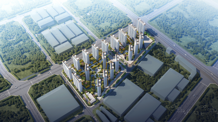 新業(yè)路南、綠城路東（白馬西側(cè)）安置房(榮沁苑安置房項目)(改）(1)